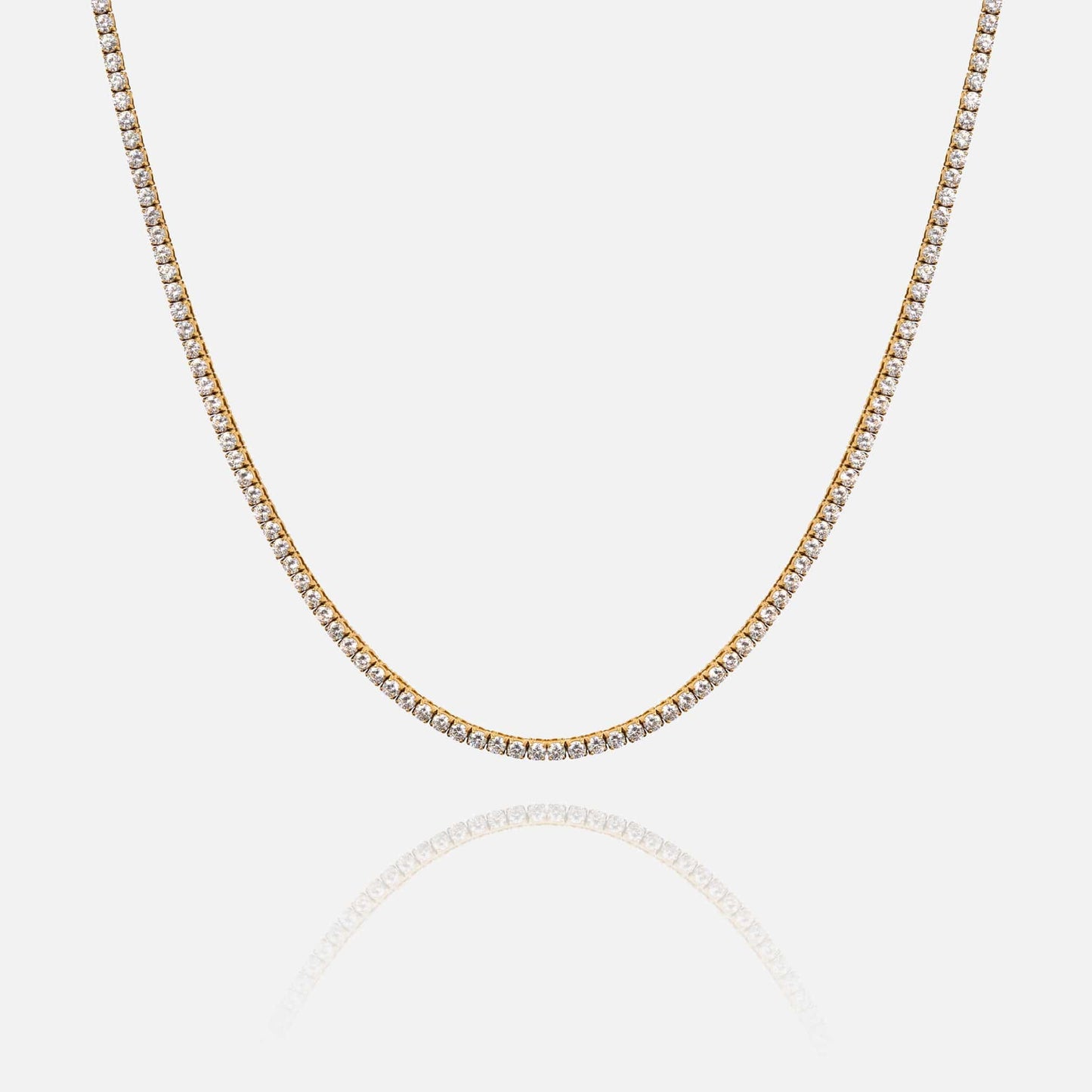 3mm Tennis Necklace