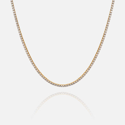 3mm Tennis Necklace