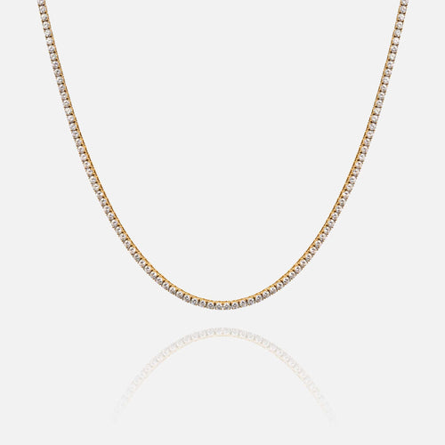 3mm Tennis Necklace