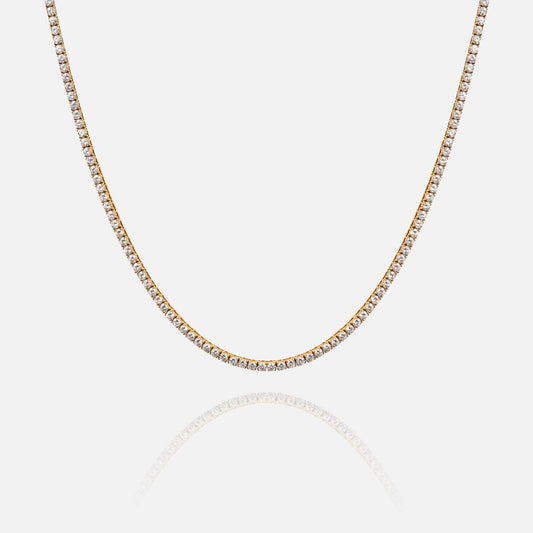3mm Tennis Necklace
