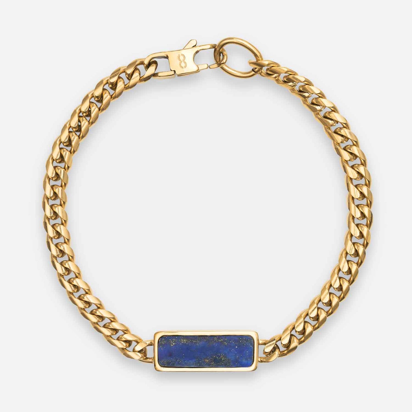 Fusion Cuban Bracelet, Lapis