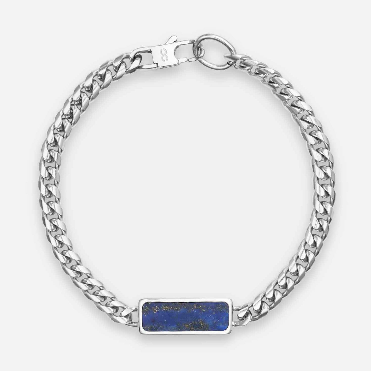 Fusion Cuban Bracelet, Lapis