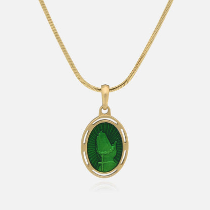 Grateful Pendant - Green