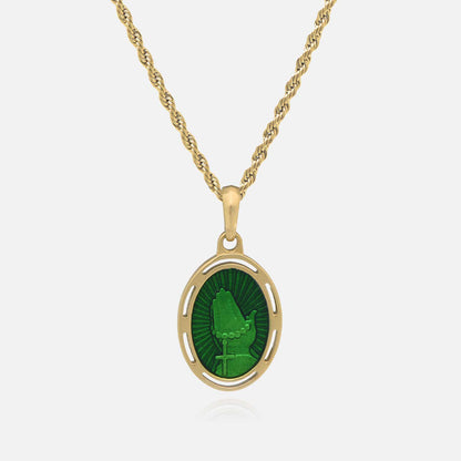 Grateful Pendant - Green