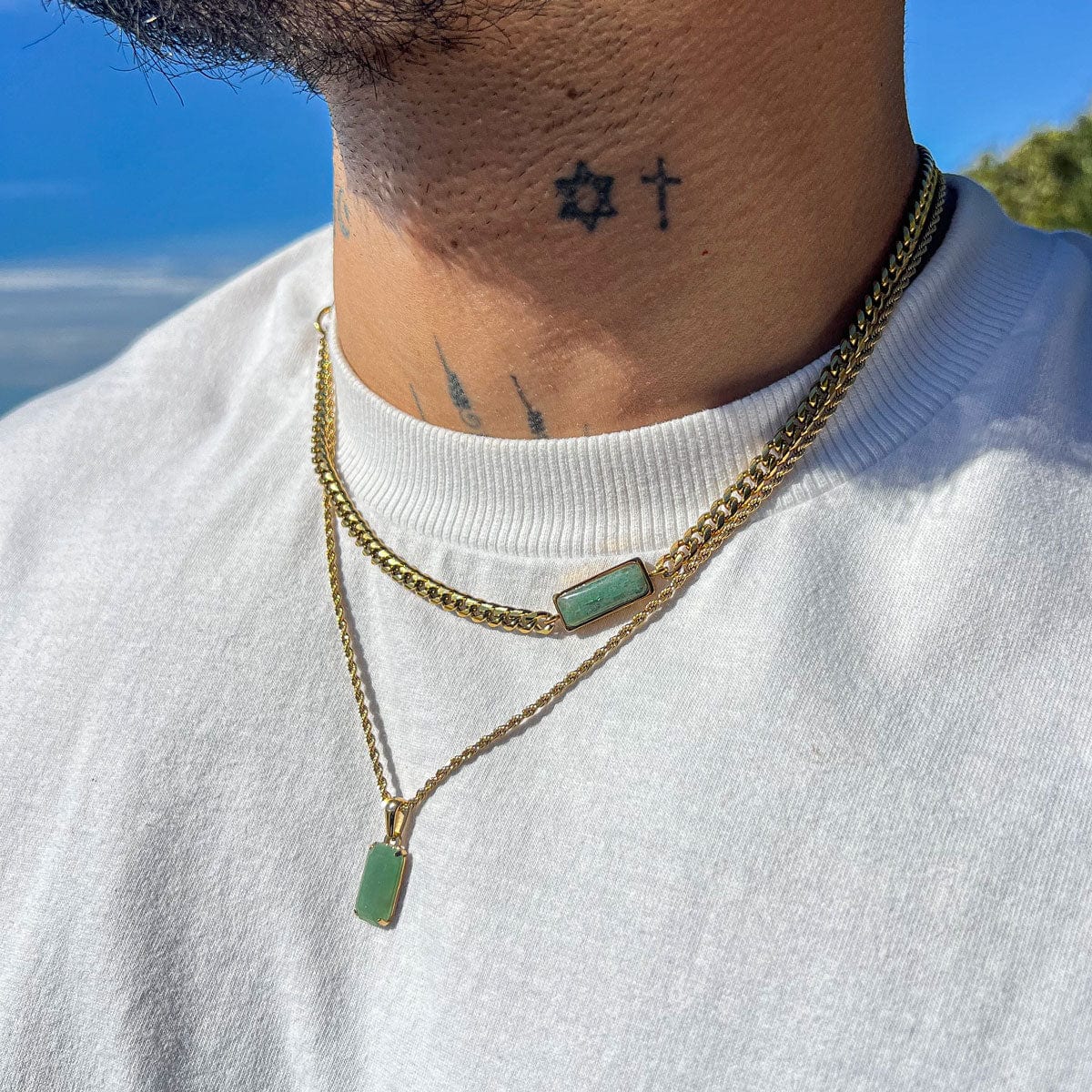 Aventurine set
