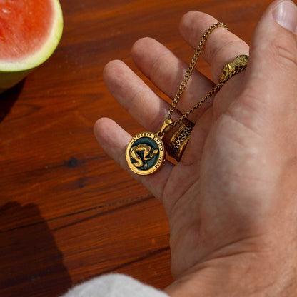 Thinker Pendant - Blue