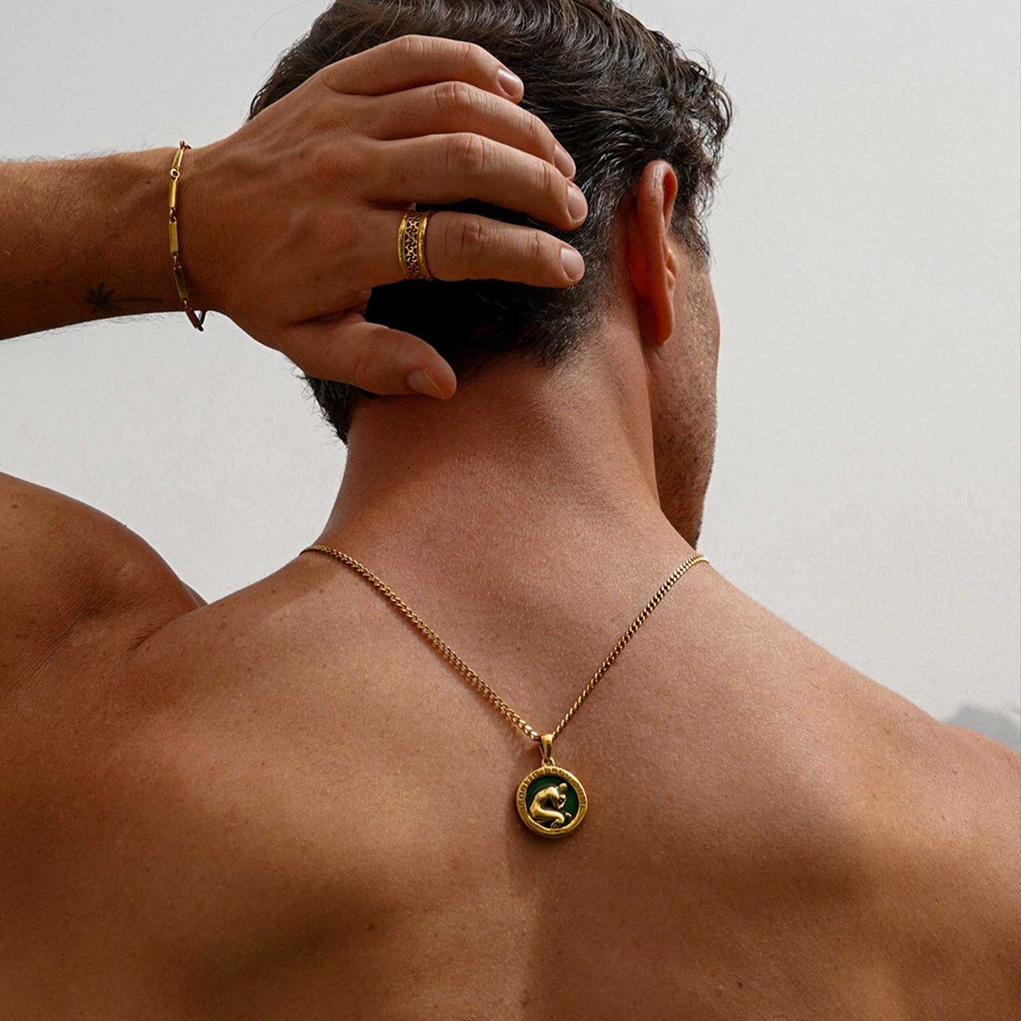 Thinker Pendant - Green