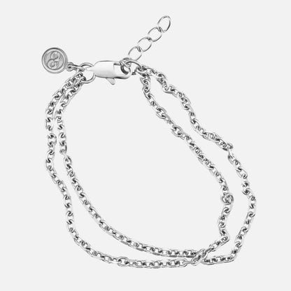 Double Anchor Bracelet