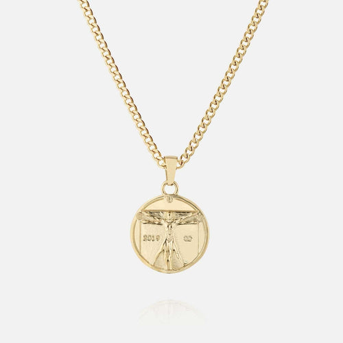 Vitruvian Man Pendant