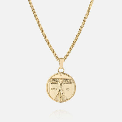 Vitruvian Man Pendant