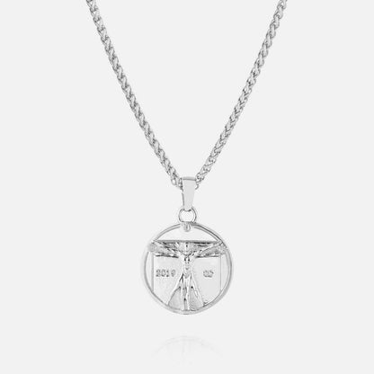 Vitruvian Man Pendant