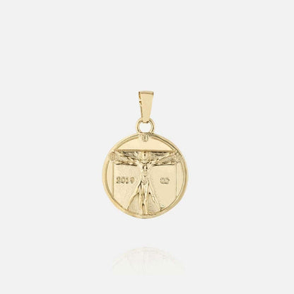 Vitruvian Man Pendant